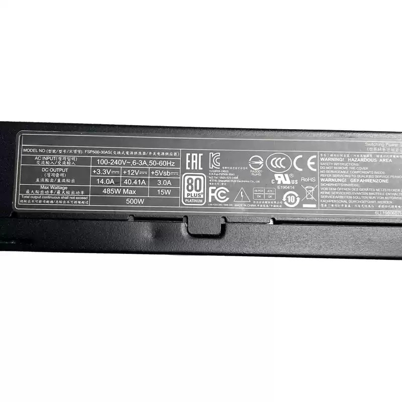 FSP500-30AS – гибкий блок пита – обзор и цена Atx Power Supply 1U Flex 500W